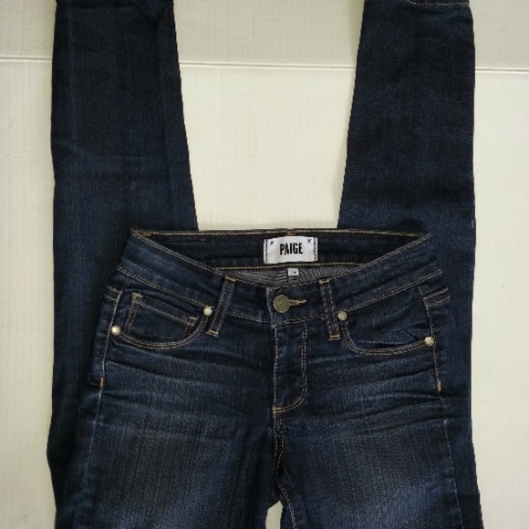 +++SOLD++++++PAIGE Verdugo Ultra Skinny Jeans Size - Picture 3 of 4